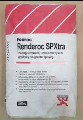 RENDEROC SP XTRA (25kg)-Shrinkage controlled, polymer modified, cementitious repair mortar, specifically designed for spraying (Dimensional Stability Technology)
Renderoc SPXtra is suitable for wet or