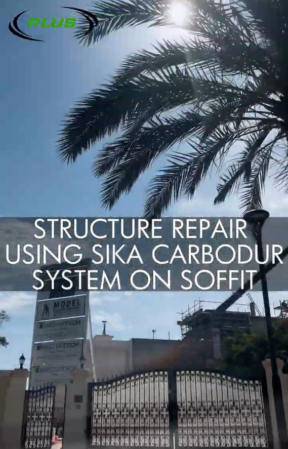 Structure Repair Using Sika Carbodur System On Soffit